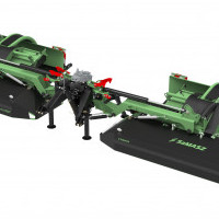 KDD 911 STH ISOBUS, with tine conditioner, belt conveyor, hydropneumatic suspension and ISOBUS