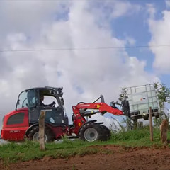 2080 and 3080 T wheel loaders in agriculture